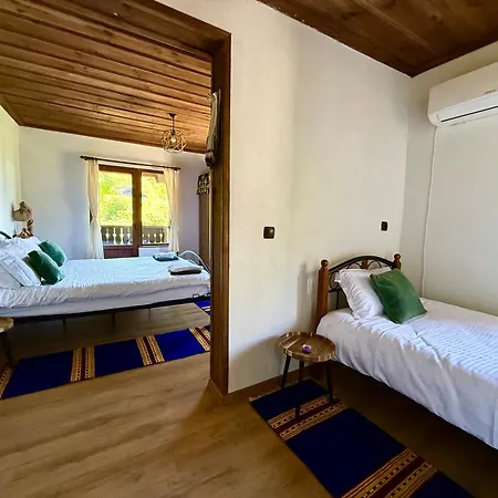 капсъзовата къща Ferienhaus Leshten